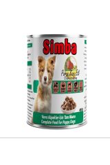 Simba Kuzu Etli Yavru Köpek Konservesi 400 gr 24 Adet