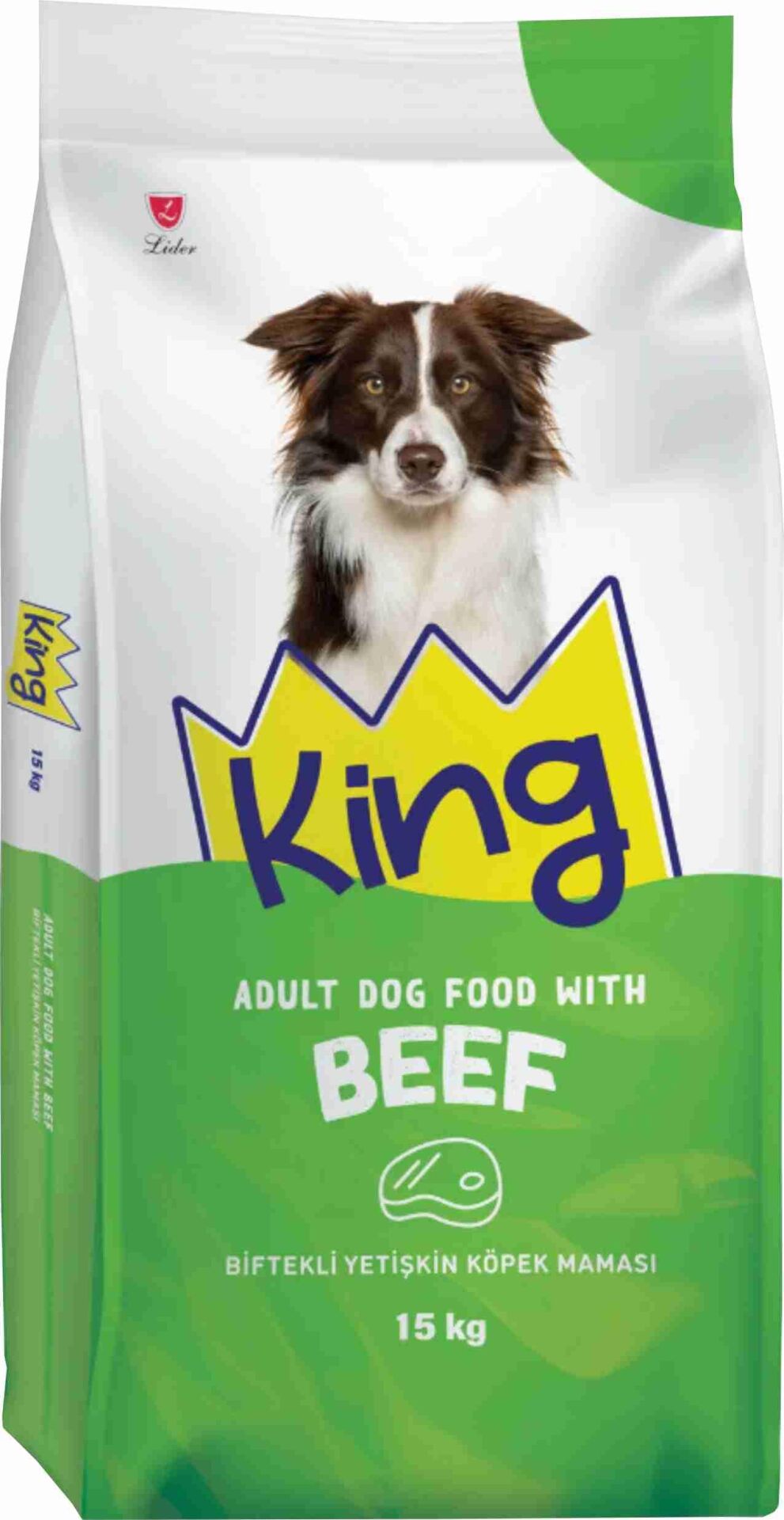 King Biftekli Yetişkin Köpek Maması 15 Kg