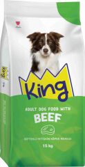 King Biftekli Yetişkin Köpek Maması 15 Kg