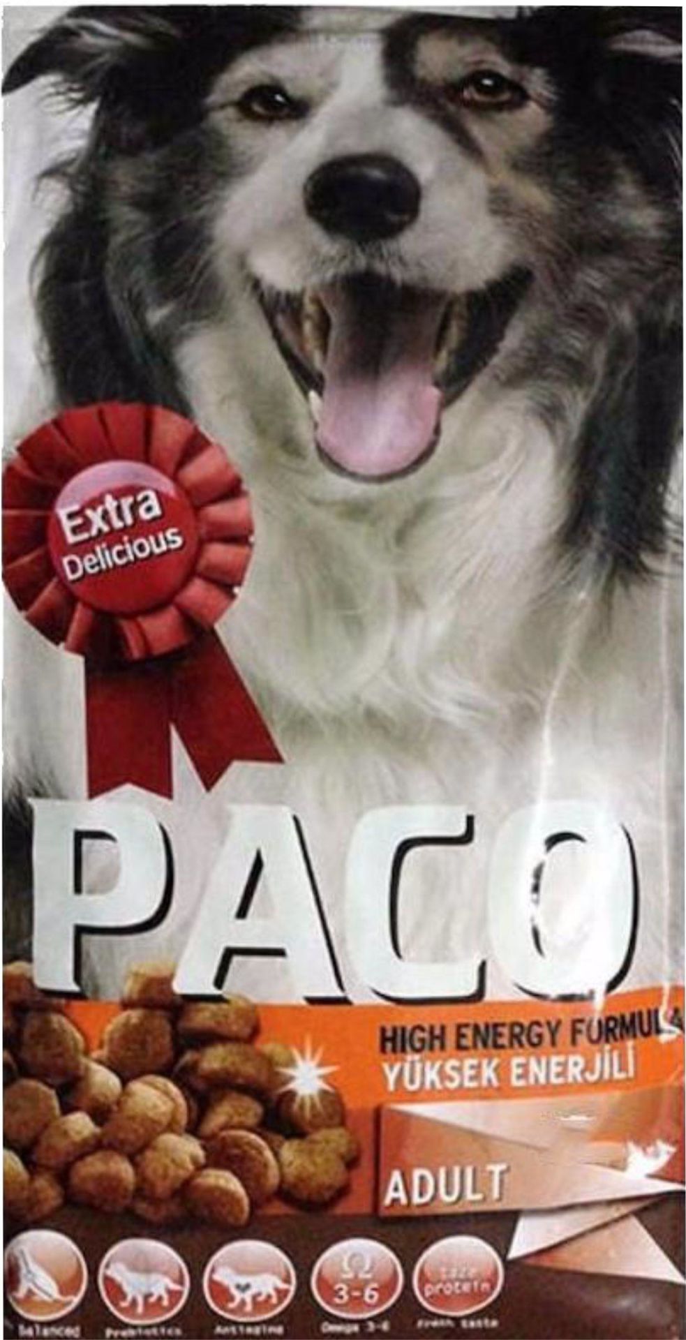 Paco High Energy Dana Etli Yetişkin Köpek Maması 15 kg