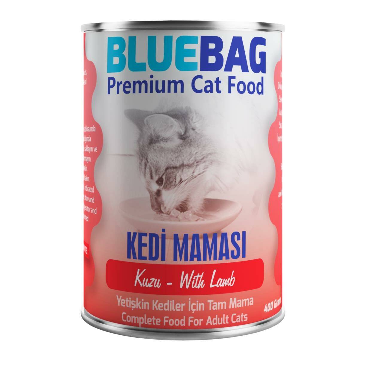 Blue Bag Kuzu Etli Yetişkin Kedi Konservesi 400 Gram