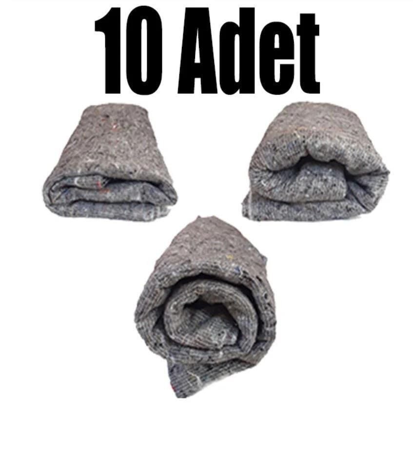 10 Adet Yün Battaniye 150 x 200 cm