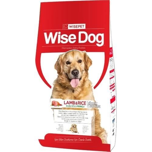Wise Dog Kuzu Etli & Pirinçli Yetişkin Köpek Maması 15 Kg