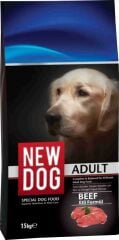 New Dog Biftekli Yetişkin Köpek Maması 15 Kg