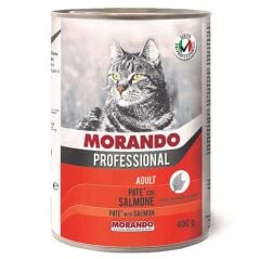 Morando Pate Somonlu Kedi Konservesi 400 Gr 24 Adet