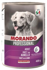 Morando Kuzu Etli Kıyılmış Yetişkin Köpek Konservesi 400 Gr 24 Adet