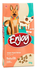 Enjoy Kuzu Etli Köpek Maması 15 Kg
