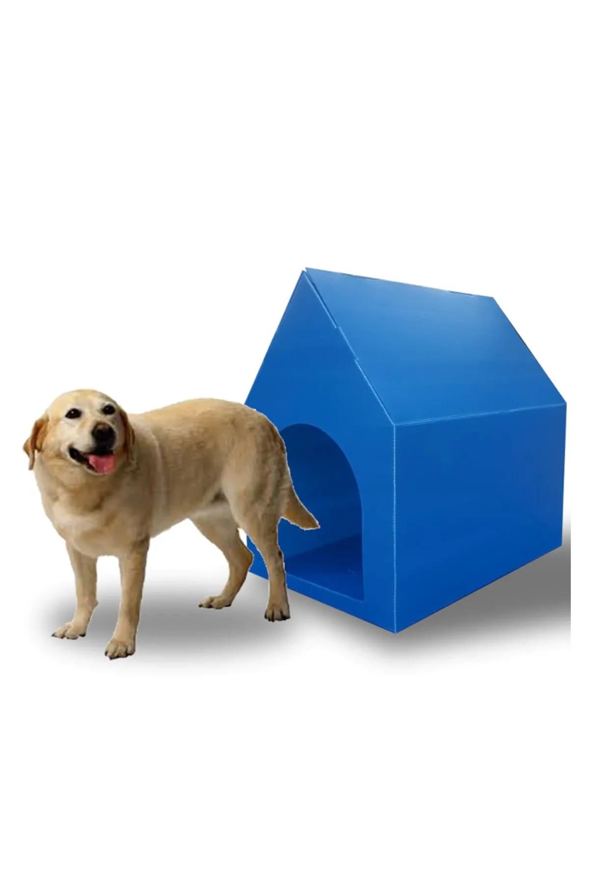 2 Adet Su Geçirmez Plastik Köpek Evi Ölçüler: 50*73*70