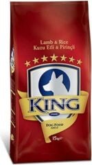 King Kuzu Etli Yetişkin Köpek Maması 15 Kg
