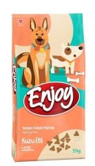 Enjoy Kuzu Etli Köpek Maması 15 Kg