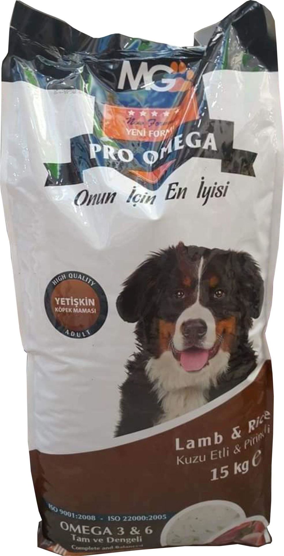 Pro Omega Kuzu Etli Yetişkin Köpek Maması 15 Kg